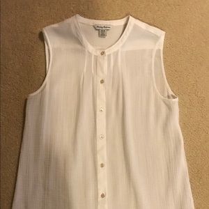 Tommy Bahama sleeveless blouse.